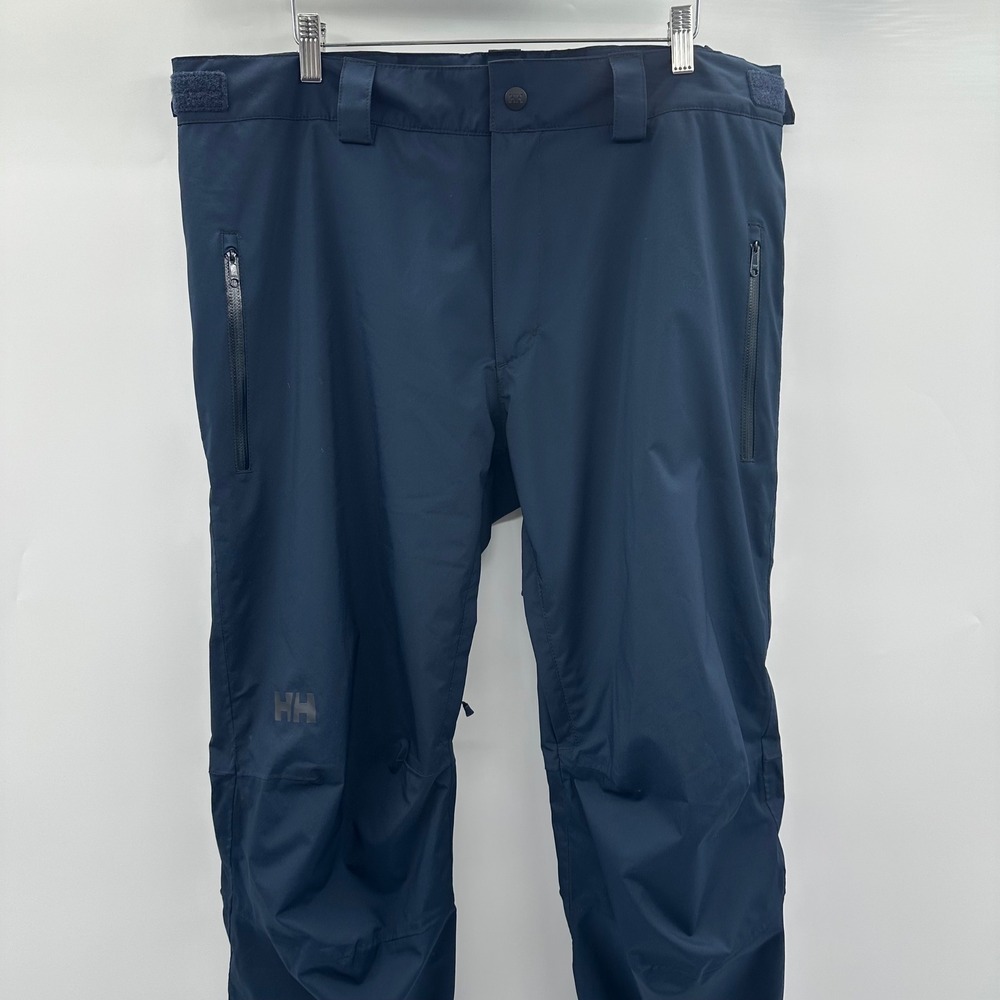 Helly Hansen Helly Tech Performance Ski Pants Navy Blue Primaloft Mens XL Reg